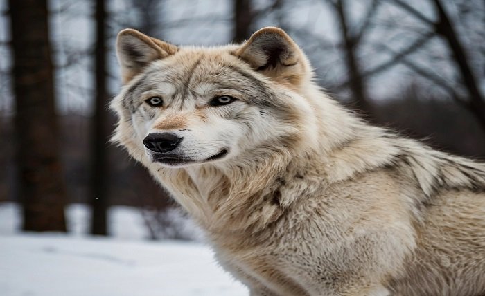 tundra wolf