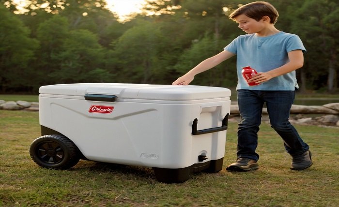 coleman wheeled coolers