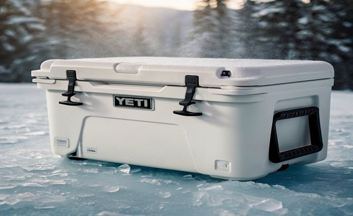 dry ice in a yeti cooler