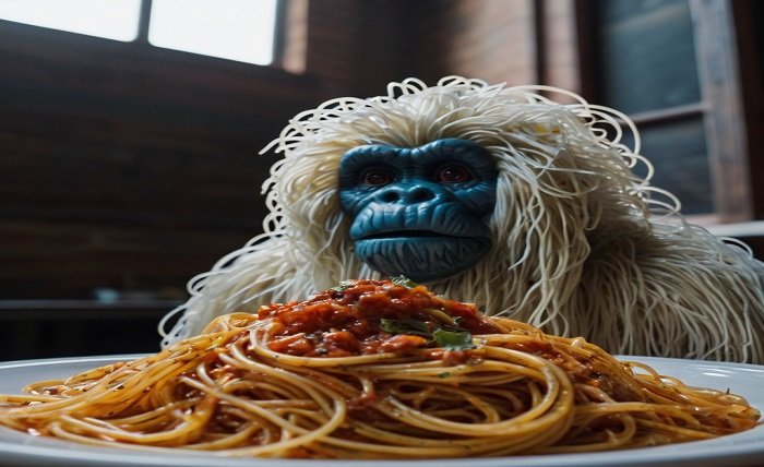 yeti in my spaghetti