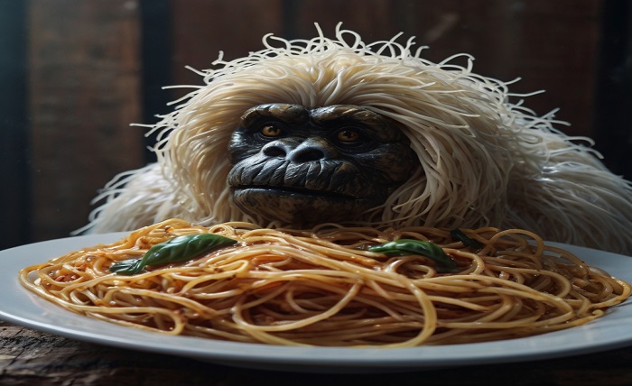 yeti in my spaghetti